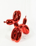 Jeff  Koons (after) - Chien Ballon (Rouge)