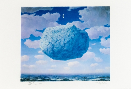 Rene Magritte - La Flche de Znon
