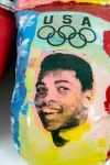 Steve kaufman - Muhammad Ali Olympic boxing gloves