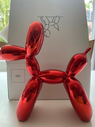 Jeff Koons - rode ballon hond