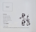 Jeff  Koons (after) - Balloon dog (silver).