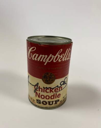 Andy Warhol - Campbells Blik - Gesigneerd