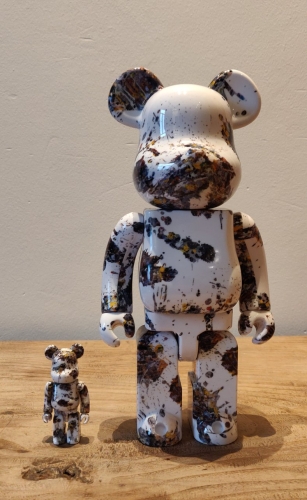 Jackson Pollock (After) - Medicom Bearbrick Toy - 100% & 400%