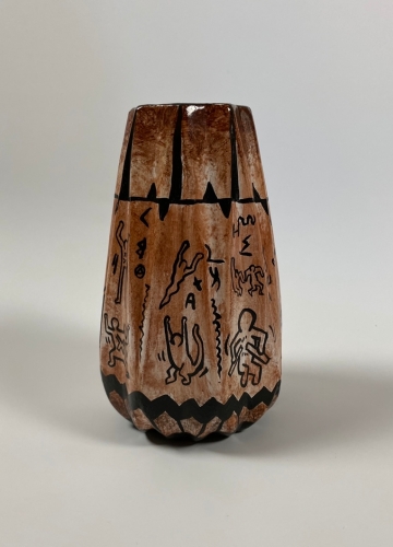 Keith Haring  - Vase peint