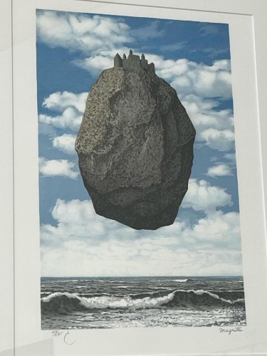 Ren Magritte - kasteel van de pyrennes