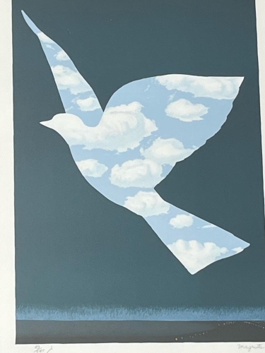 Ren Magritte - lucht vogel