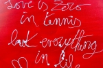 Hannes D'Haese - Love is zero in tennis