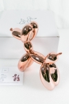 Jeff  Koons (after) - Balloon Dog (Rose Gold)