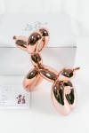 Jeff  Koons (after) - Balloon dog (Rose Gold)