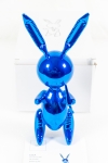 Jeff  Koons (after) - Blue rabbit