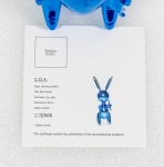 Jeff  Koons (after) - Blue rabbit