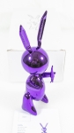 Jeff  Koons (after) - Purple rabbit