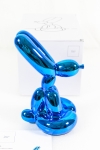 Jeff  Koons (after) - Chien Ballon Assis (Bleu)