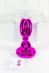 Jeff  Koons (after) - Chien Ballon Assis (Magenta)