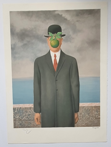 Ren Magritte - Le Fils de l'Homme