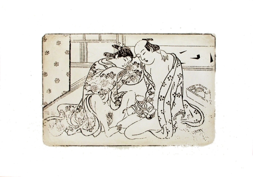 Nishikawa Sukenobu - Erotic scene