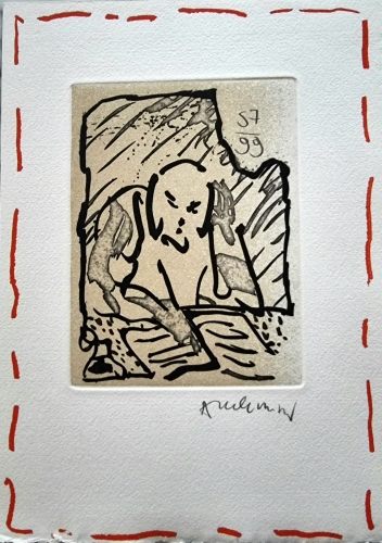 Pierre Alechinsky - Travaux d'impression. Gravure + livre