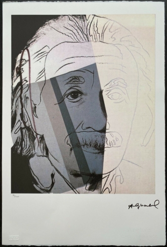 (After) Andy Warhol - Albert Einstein