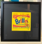 Andy Warhol - Invitation de savon Brillo - signe