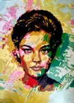 Portrait pop-art  l