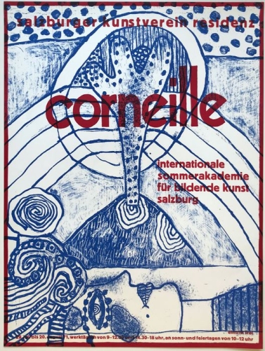 Guillaume Corneille - Originele internationale lithografische poster 