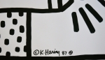 Keith Haring  - Frappe chanceuse 3x