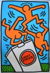 Keith Haring  - Frappe chanceuse 3x