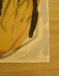 Karel Appel - A Beast Drawn Man (Zeldzame litho)