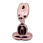Jeff Koons - Sitting Rabbit Rose Gold - Studio Edition