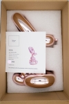 Jeff  Koons (after) - Jeff Koons - Lapin Assis Or Rose - dition Studio