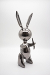 Jeff  Koons (after) - Jeff Koons - Balloon Rabbit XL Black - Edition Studio