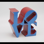 Robert INDIANA (Blauw & Rood)