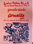 Guillaume Corneille - Affiche Lithographique Corneille Gouaches rcentes 1964