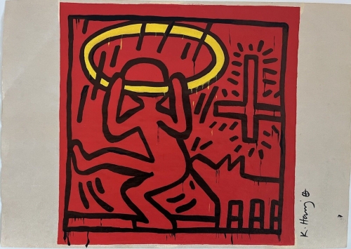 Keith Haring  - Keith Haring - Drawing (Untitled)