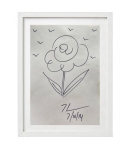 Jeff Koons Drawing Flowers