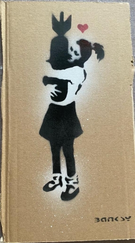Banksy (after)  - BANKSY - Dismaland Bomb Girl