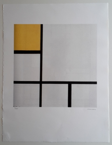 naar piet  Mondriaan  - Composition no. I