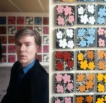 Andy Warhol - Andy Warhol - Flowers op Canvas