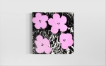 Andy Warhol - Flowers op Canvas