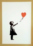Banksy (after)  - Meisje met rode ballon