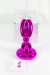 Jeff  Koons (after) - Zittende Ballonhond (Magenta)