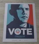 Shepard Fairey - VOTER Obama '08