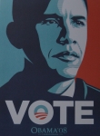 Shepard Fairey - VOTER Obama '08