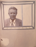 Roger Raveel - Une vue visuelle du maire Georges Peirs.
