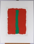 Bram Bogart - Compositie rood-groen