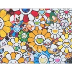 Takashi Murakami - Skulls and flowers