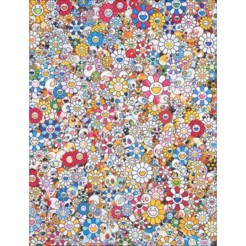 Takashi Murakami - Skulls and flowers