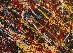 andre m. groes - CHEVAUX SAUVAGES , par ,,POLLOCK