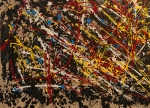 andre m. groes - CHEVAUX SAUVAGES , par ,,POLLOCK