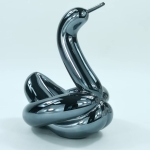 Jeff  Koons (after) - Balloon Swan with Box and COA, Editions Studio.